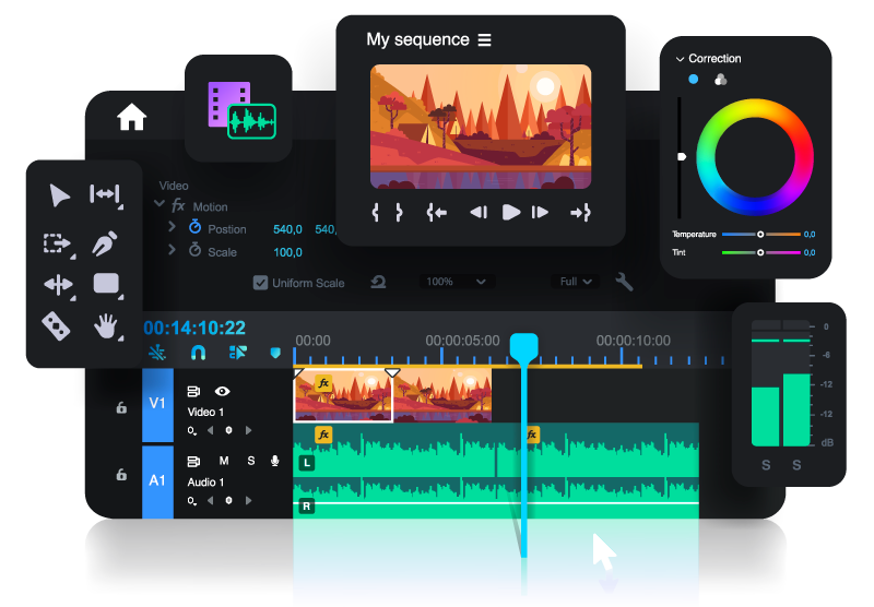 hero image side wise